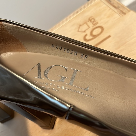 AGL Bronze Metallic pumps size 39. - Picture 6 of 6